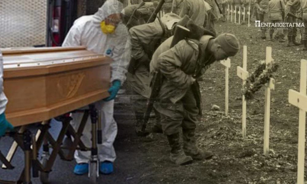 Κορονοϊός - Η συσχέτιση της πανδημίας με τον Β’ Παγκόσμιο Πόλεμο στο Μιλάνο